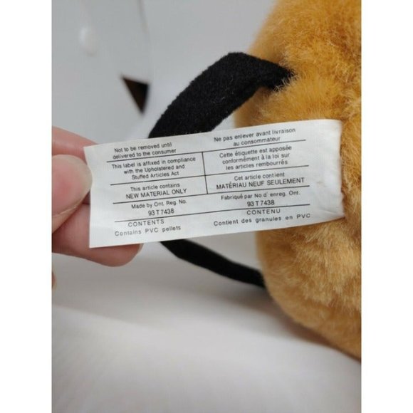 Disney Parks PLUTO Soft Plush Stuffed Bean Bag Dog Animal Doll 14" Green Collar - Picture 9 of 9